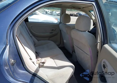 2002 Kia Spectra Ls from USA, damaged, VIN KNAFB121625112059